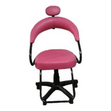 Cadeira Para Cabeleireiro Rosa /cadeira Para Salão De Beleza