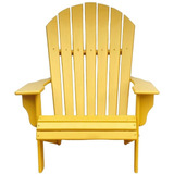 Cadeira Pavão Adirondack Jardim