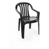 Cadeira Plastica Classic Rei Do Plastico 182kg - Preta