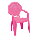 Cadeira Plastica Monobloco Com Bracos Infantil