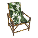Cadeira Poltrona De Bambu Para Até