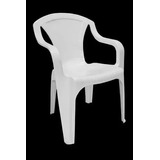 Cadeira Poltrona De Plástico Napoli -