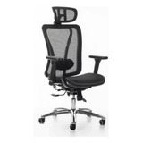 Cadeira Poltrona Escritório Presidente Ergonômica Tela Mesh