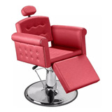 Cadeira Poltrona Salão Reclinável Para Maquiagem Elegance