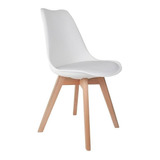 Cadeirajantar Empório Tiffany Saarinen Base Wood,branco,