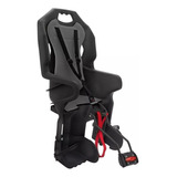 Cadeirinha Bike Polisport Dusky Ff V29 Bagageiro Preto Cinza