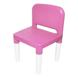 Cadeirinha Cadeira Infantil Avulsa P/ Mesa Azul Ou Rosa 