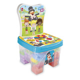 Cadeirinha Educadeira Blocos Mundo Bita Brinquedo Educativo