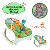 Cadeirinha Vibra Toca De Descanso 2 Em 1 Bebê Balanço 20kg