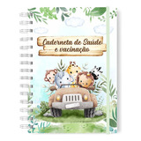 Caderneta De Vacinação Safari Menino Versão