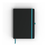 Caderneta Younote 0301 Preto Miolo Liso