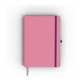 Caderneta Younote 0301 Rosa Miolo Liso