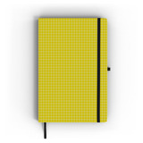 Caderneta Younote 0403 Yellow Grid Miolo Pontilhado-pautado