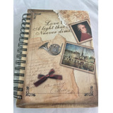 Caderno 1/4 Espiral 180 Folhas Vintage