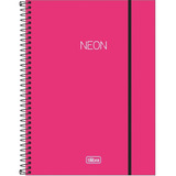 Caderno 160 Neon Rosa Tilibra 302481
