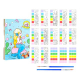 Caderno Aquarela Kawaii 15 Folhas.