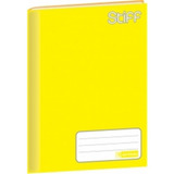 Caderno Brochura 1/4 Jandaia Stiff 48 Folhas 10 Un Cor Amarelo