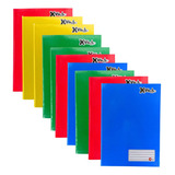 Caderno Brochura Pequeno Capa Dura 10 Unidades 48 Folhas 