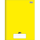 Caderno Brochura Univ. D+ Amarelo 96