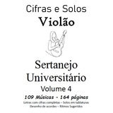 Caderno Cifras E Solos Violão Sertanejo