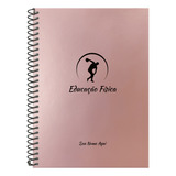 Caderno Colegial Personalizado Profissões Rosê Gold 1 Mat