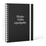 Caderno Controle Financeiro - Contas Organizadas - Black