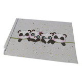 Caderno De Desenho Infantil - Panda