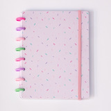Caderno Disco Basic Inteligente A5-80 Folhas Candy