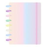 Caderno Disco Basic Inteligente A5-80 Folhas Disco M Heart 