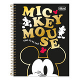 Caderno Espiral Cd Colegial 1m Mickey