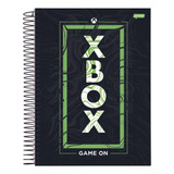 Caderno Espiral Xbox Game On Jandaia 1 Materia 80 Folhas
