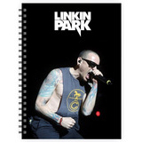 Caderno Grande Capa Dura Linkin Park