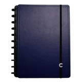 Caderno Inteligente 80f Grande Azul Escuro