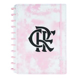Caderno Inteligente Grande Flamengo Rosa