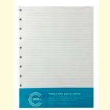 Caderno Inteligente Grande Refil Folha Pautada