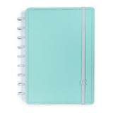 Caderno Inteligente Médio Argolado Disco Verde Pastel Escola