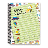 Caderno Listra Verde Universitário Capa Dura