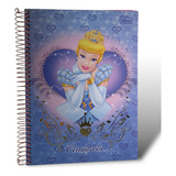 Caderno Princesas Disney 200fls Relíquia Colecionável