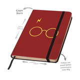 Caderno Sketckbook Tema Harry Potter 21x14cm