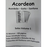 Caderno Solos Acordeão Acordeon