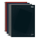 Caderno Universitário 1 Matéria Zip Tilibra 4 Unidades