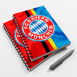 Caderno Universitário 10 Mat Futebol Bayern
