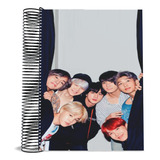 Caderno Universitário 10 Matérias Bts 200 Fls