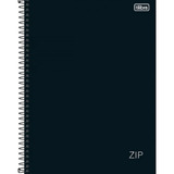 Caderno Universitário 20 Matérias Zip Preto