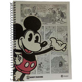 Caderno Universitário Capa Dura Quadrinhos Mickey Mouse