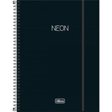 Caderno Universitário Neon Cores 10 Matérias