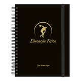 Caderno Universitário Plus Personalizado Profis. Ouro 200 F