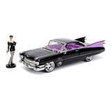 Cadillac Coupe Deville 1959 C/ Catwoman Bombshells 1:24 Jada