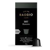 Café Baggio Ristretto Cápsula Para Nespresso