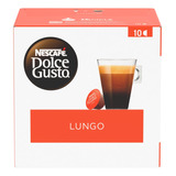 Café Em Cápsula Dolce Gusto Lungo 10 Cápsulas 70g Nescafé